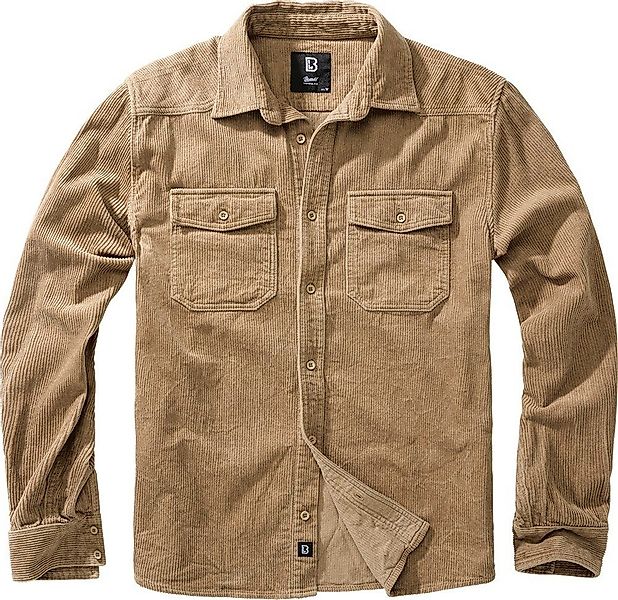 Brandit Langarmhemd Corduroy Classic günstig online kaufen