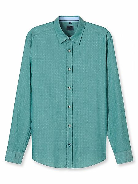 OLYMP Langarmhemd Freizeithemd, regular fit, Kentkragen günstig online kaufen