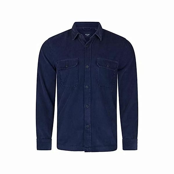 Strellson Langarmhemd blau regular fit (1-tlg) günstig online kaufen