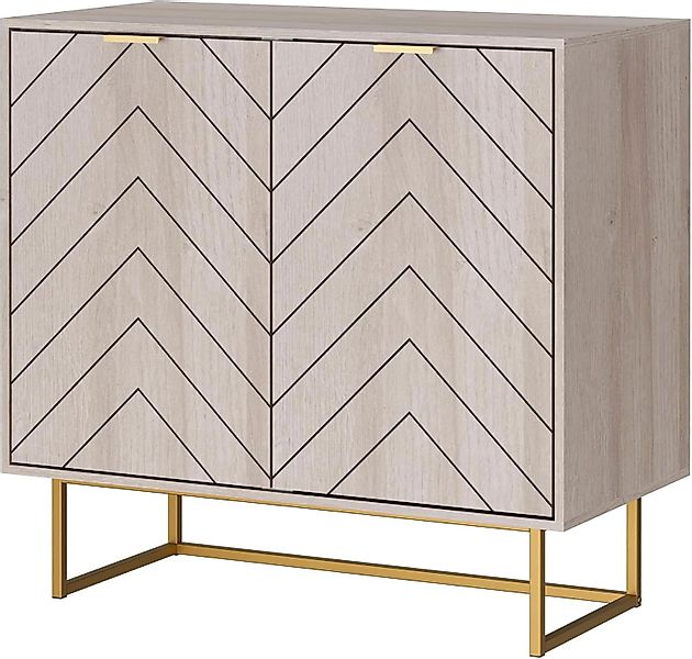 UEV Sideboard Kommode mit Türen Küchenschrank günstig online kaufen