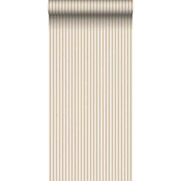Sanders & Sanders Tapete Streifen Gelb Und Beige 53 Cm X 1005 Cm 640705 günstig online kaufen