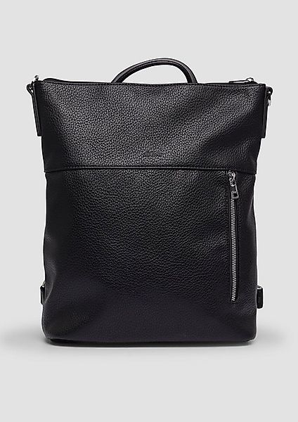 s.Oliver Rucksack Tasche, Rucksack in Leder-Optik mit längenverstellbarem G günstig online kaufen