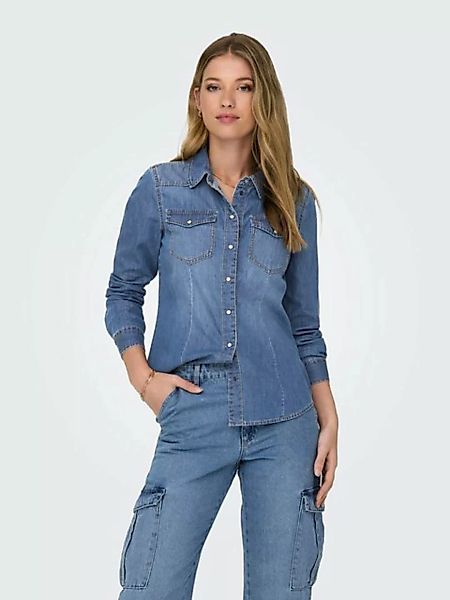 ONLY Jeansbluse ONLALEXA L/S DNM SHIRT FS NOOS günstig online kaufen