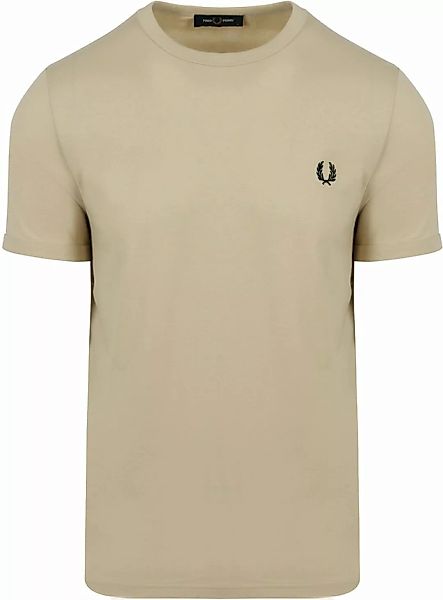 Fred Perry T-Shirt Ringer M3519 Beige V54 - Größe XL günstig online kaufen