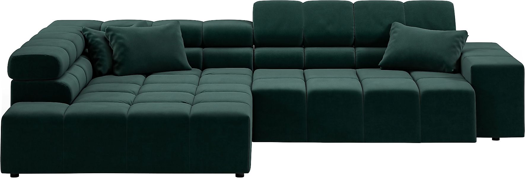 INOSIGN Ecksofa "Ancona incl. Kopfteilverstellung, Breite 319cm, L-Form", w günstig online kaufen