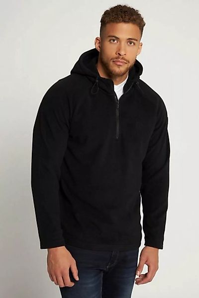 JP1880 Sweatshirt Fleece-Hoodie Kapuze halber Zipper günstig online kaufen