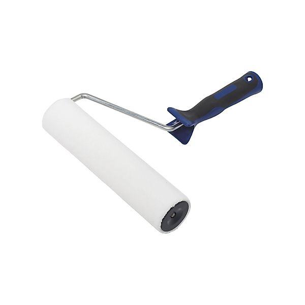 LUX-TOOLS Felt-Roller 2K-Softgriff Schwarz-Blau 25 cm günstig online kaufen