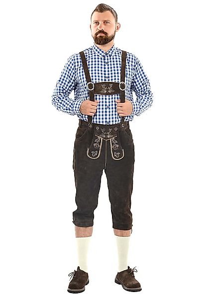 Alessandro Salvarini Trachtenlederhose ASSeppl Lederhose aus günstig online kaufen