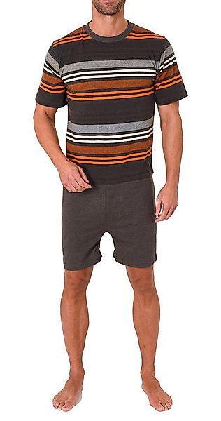 Normann Care Pyjama Herren Pflegeoverall kurzarm mit Reißverschluss am Rück günstig online kaufen