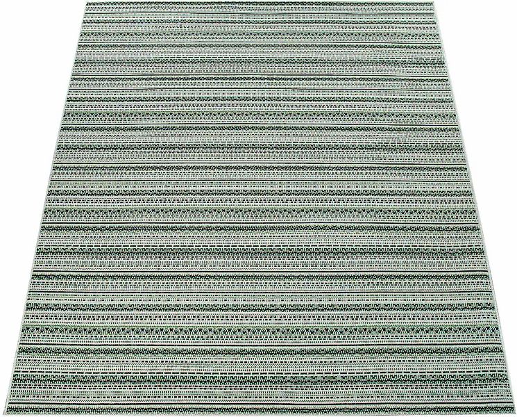 Paco Home Teppich "Ostende 535" rechteckig 4 mm Höhe Flachgewebe, gestreift günstig online kaufen