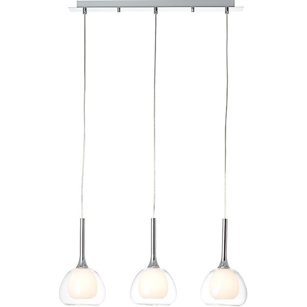 Brilliant Pendelleuchte »Hadan«, 3 flammig, Leuchtmittel E14   ohne Leuchtm günstig online kaufen