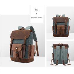 OKWISH Laptoprucksack Rucksack Schulrucksack Lederrucksack Reiserucksack günstig online kaufen