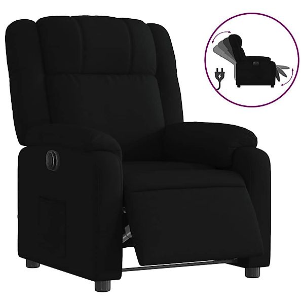 vidaXL Relaxsessel Elektrisch Schwarz Stoff 3205180 günstig online kaufen