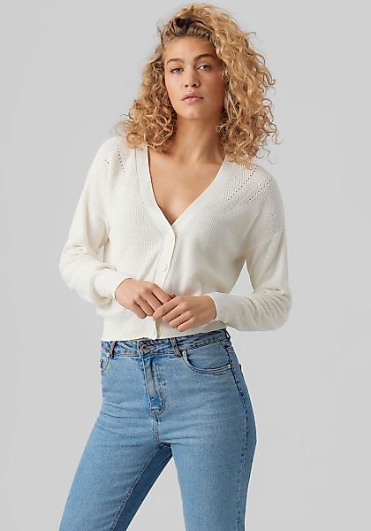 Vero Moda Strickjacke VMNEWLEXSUN LS SHORT günstig online kaufen