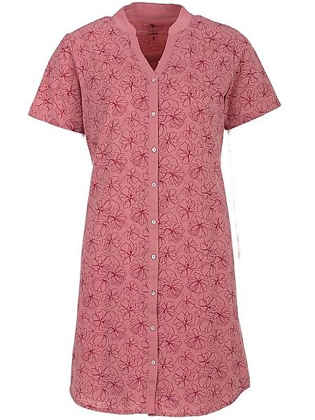 zeitlos Nachthemd Nachthemd Kurzarm - Blüten Kragen Floral günstig online kaufen