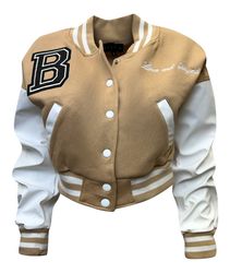Worldclassca Collegejacke Worldclassca Damen Crop Collegejacke günstig online kaufen