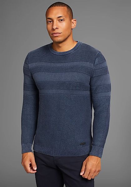 Bruno Banani Jacquardpullover günstig online kaufen