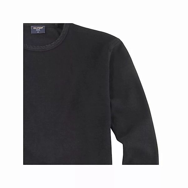 OLYMP Rundhalsshirt schwarz regular fit (1-tlg) günstig online kaufen
