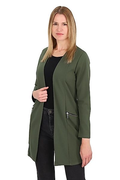 malito more than fashion Jackenblazer Long Blazer 6041-O offener Long Blaze günstig online kaufen