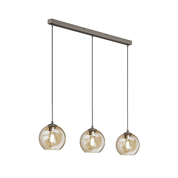 Lindby Pendelleuchte Sofian 9624692 Modern in Creme aus Glas 3-flammig E27 günstig online kaufen