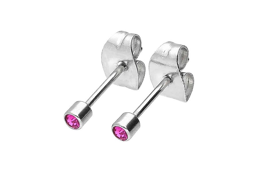 FILANGO Single-Ohrstecker Chirurgenstahl Ohrstecker KRISTALL (Ohrstecker günstig online kaufen