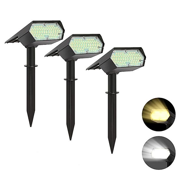 VIVIHEYDAY Strahler 1/2/4/6 Stück LED Solarleuchte, Solar Gartenleuchte Sol günstig online kaufen