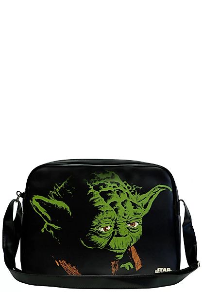 LOGOSHIRT Schultertasche "Yoda - Krieg der Sterne", mit coolem Yoda-Frontpr günstig online kaufen