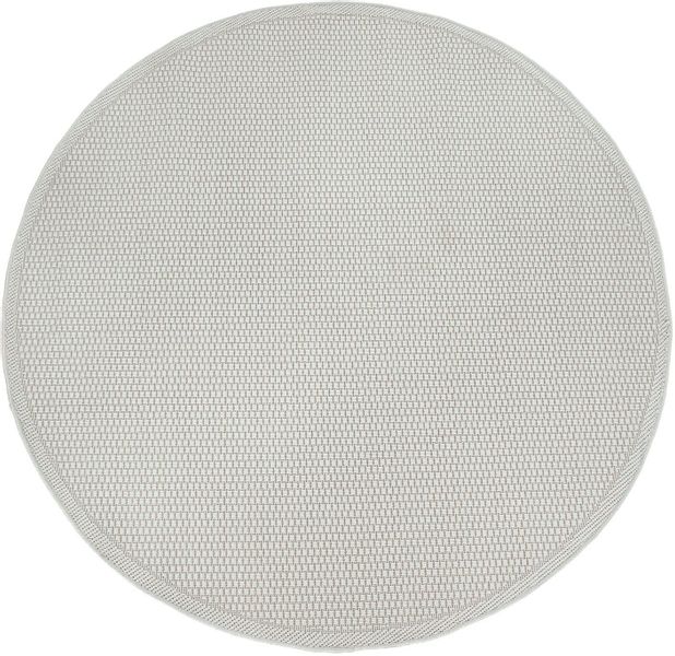 Paco Home Teppich "Timber 125" rund 4 mm Höhe Flachgewebe, Sisal Optik, In- günstig online kaufen