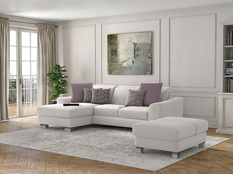 sit&more Ecksofa Dundee L-Form, mit Federkern günstig online kaufen