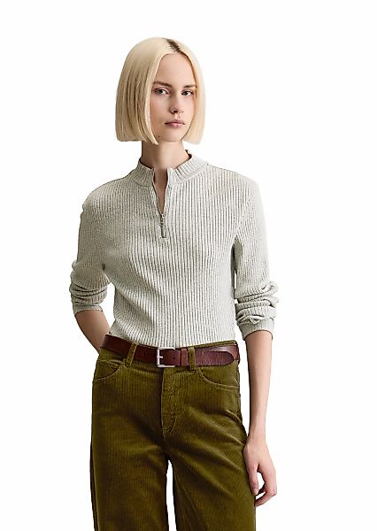 Marc OPolo DENIM Langarmshirt "aus Rippjersey" günstig online kaufen