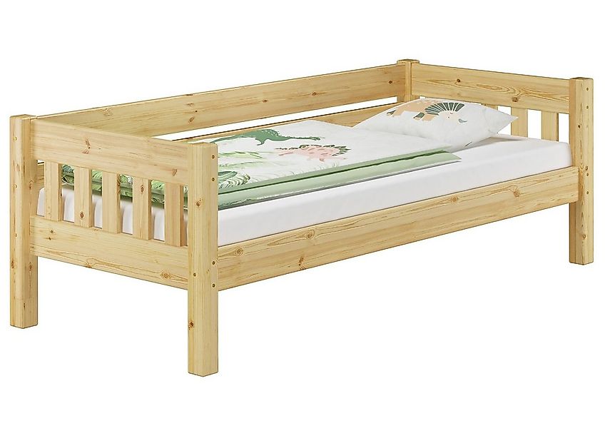 ERST-HOLZ Kinderbett Stabiles Futonbett Kieferbett 90 x 200 cm Massivholz, günstig online kaufen
