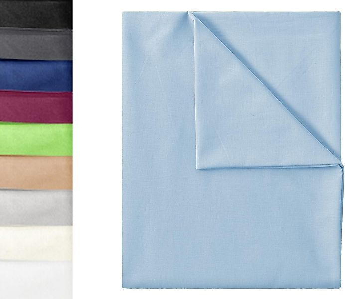 NatureMark Bettlaken klassisches Betttuch Haustuch, 100% Baumwolle, Gummizu günstig online kaufen