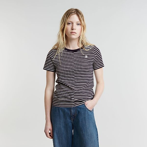 G-STAR T-Shirt Front seam stripe r günstig online kaufen