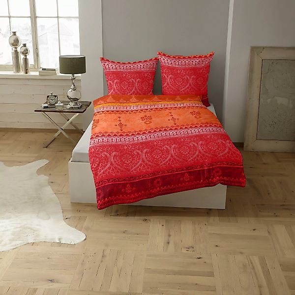 CASATEX Bettwäsche Indi, Satin, 3 teilig, günstig online kaufen