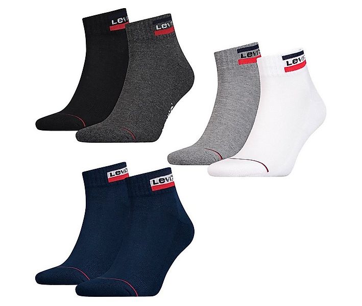 Levi's® Kurzsocken Levis 144 NDL Mid Cut SPRTW (2-Paar) günstig online kaufen