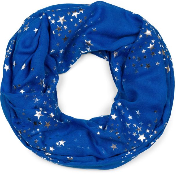 styleBREAKER Loop Loop Schal mit Metallic günstig online kaufen