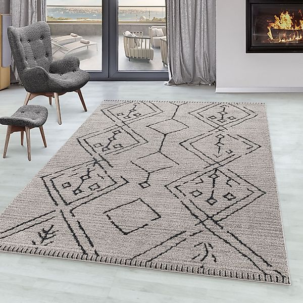 SIMPEX24 Designteppich Boho Design, Läufer, Höhe: günstig online kaufen