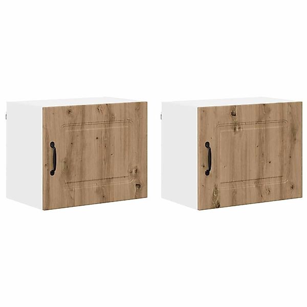 vidaXL Küchenwandschrank mit Regal 2 Stk Artisan-Eiche 50 x 31 x 40 cm 8845 günstig online kaufen