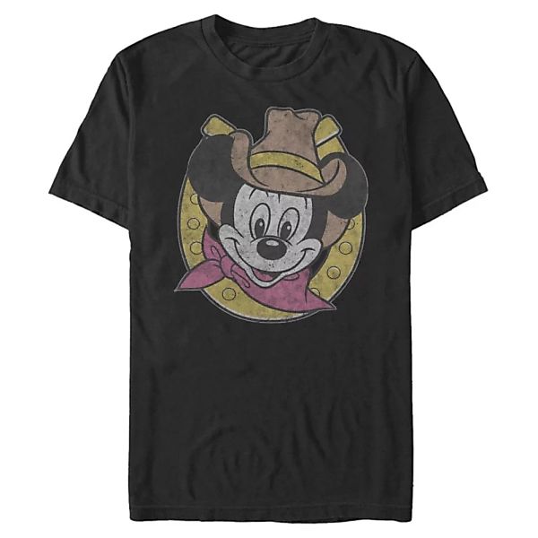 Disney Classics - Micky Maus - Micky Maus Cowboy - Männer T-Shirt günstig online kaufen