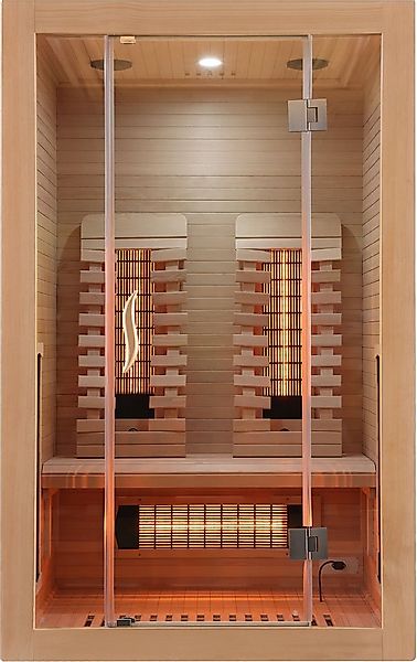 Sanotechnik Infrarotkabine MALMÖ 2, BxTxH: 105 x 120 x 190 cm, für 2 Person günstig online kaufen