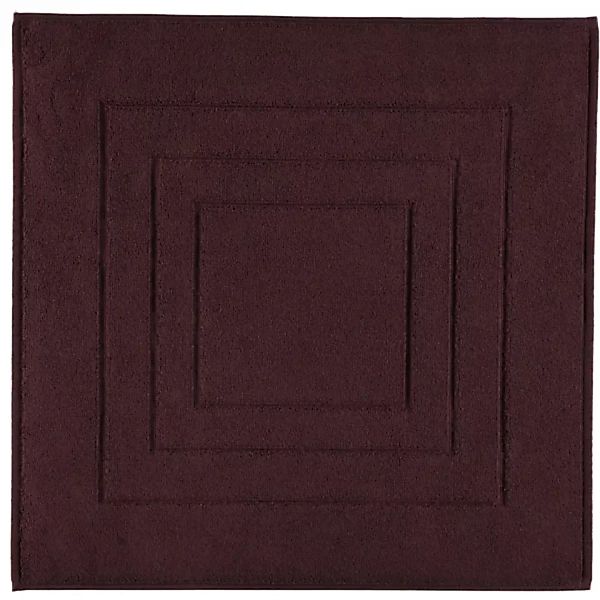 Vossen Badematten Feeling - Farbe: dark brown - 693 - 60x60 cm günstig online kaufen