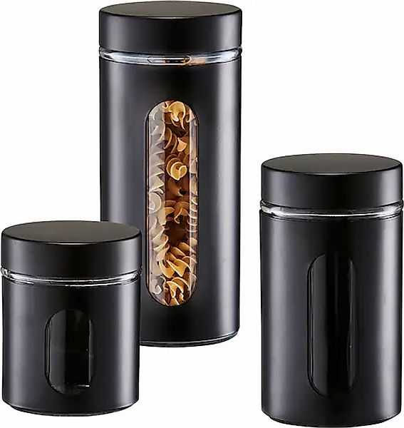 Zeller Present Vorratsglas »Style« Set, 3 Stk. tlg. dekorative und praktisc günstig online kaufen