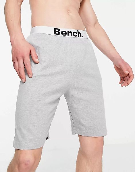 Bench – Ryder – Lounge-Shorts aus Jersey in Grau günstig online kaufen