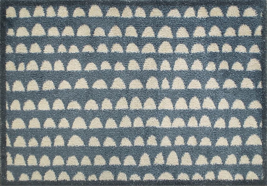 Turtle Mat Fußmatte "Priya Navy" rechteckig 9 mm Höhe günstig online kaufen