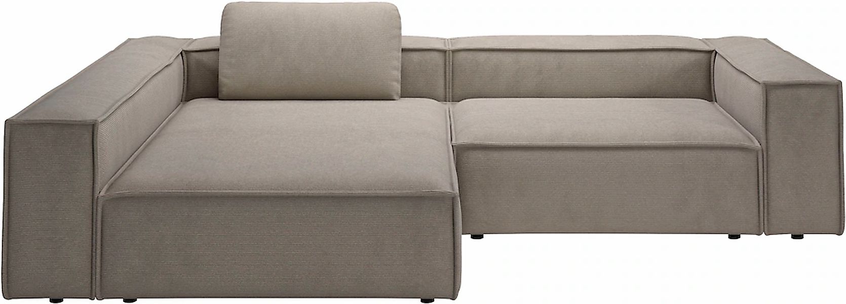 Places of Style Ecksofa "Watertown, moderne XXL L-Form, 306 cm breit", Komf günstig online kaufen