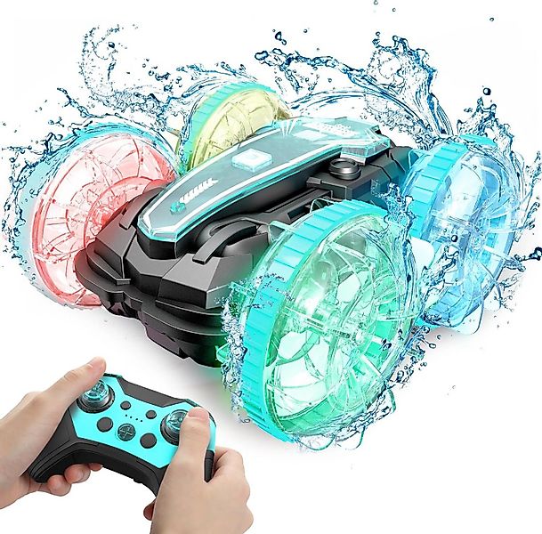 Rolipo RC-Auto Amphibienfahrzeug Ferngesteuertes Auto ab 4 5 6 7 8 9 Jahre, günstig online kaufen