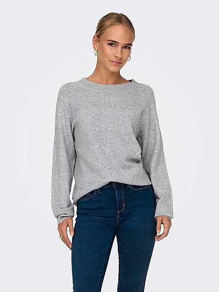 ONLY Rundhalspullover "ONLRICA LIFE L/S PULLOVER KNT NOOS" günstig online kaufen