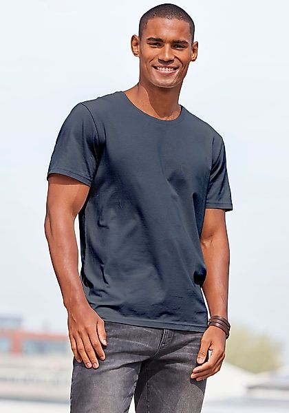 AUTHENTIC LE JOGGER T-Shirt (Packung, 2) Freizeitshirt aus 100% Baumwolle günstig online kaufen