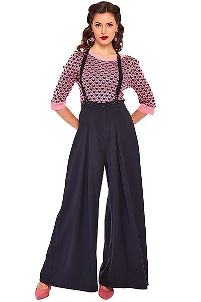 Voodoo Vixen Marlene-Hose Shelley Schwarz Vintage günstig online kaufen