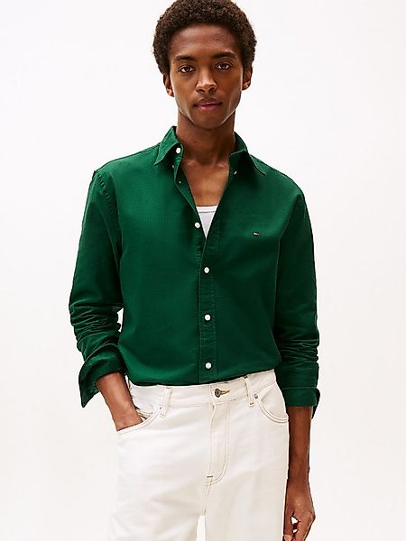 Tommy Hilfiger Langarmhemd SOLID HERITAGE OXFORD Regular Fit SHIRT günstig online kaufen